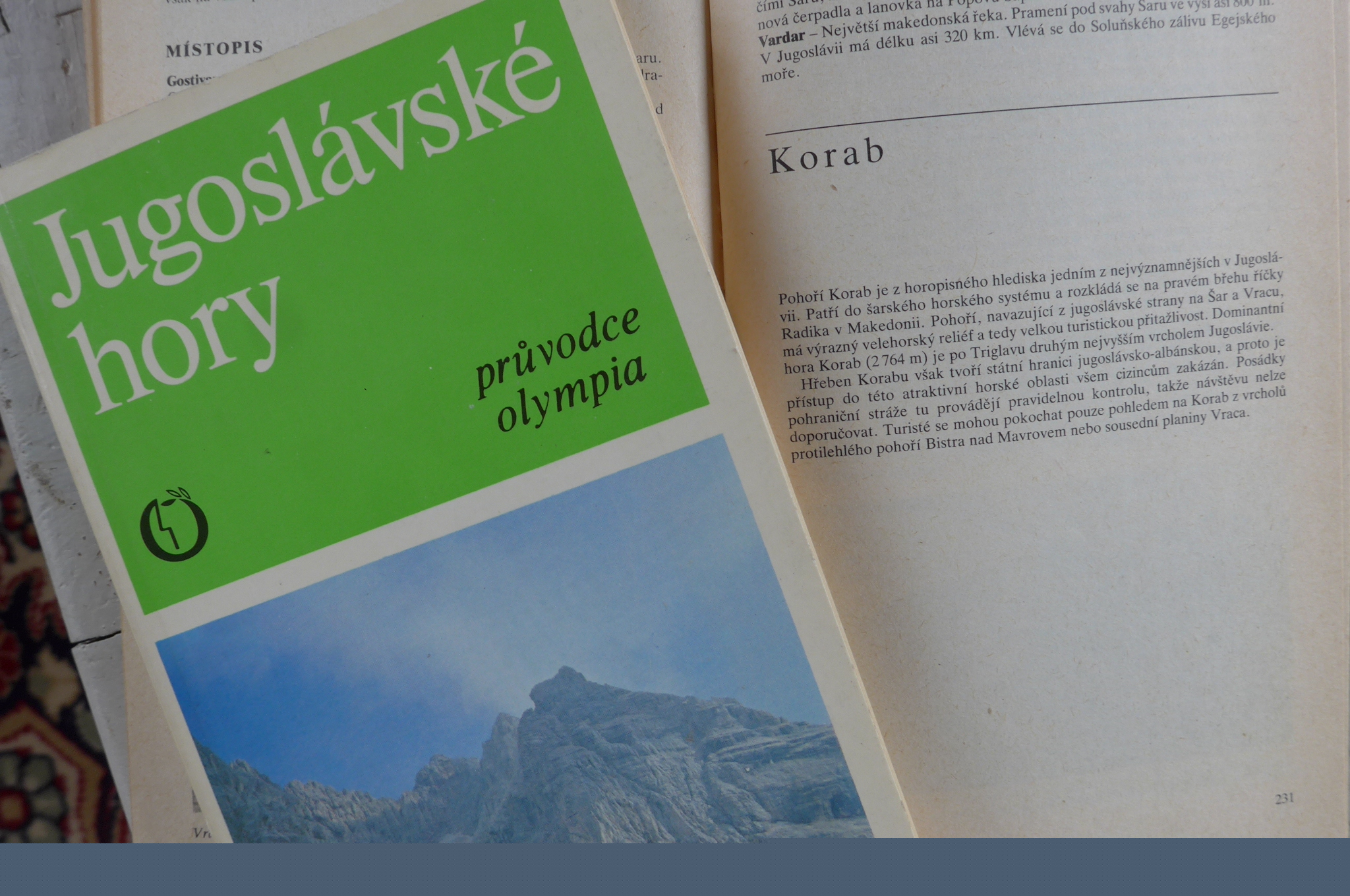 Korab průvodce